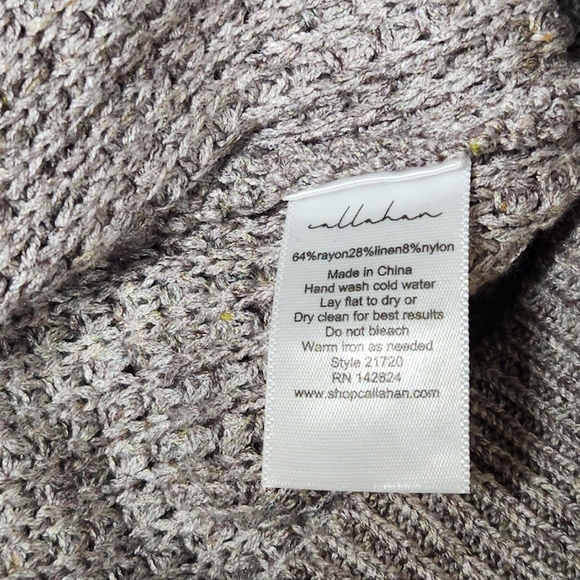 Callahan Deep V Faux Wrap Sweater - Picture 5 of 5